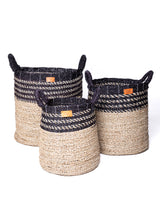 Seagrass Raffia Round Basket