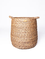 Waterhyacinth Braided Round Bakset