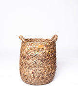 Waterhyacinth Braided Round Bakset