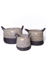 Seagrass Raffia Basket Round