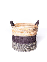 Banana Seagrass Round Basket
