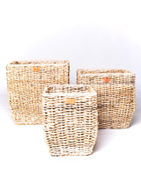 Banana Square Basket With Curve Edge