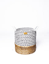 Raffia Round Basket