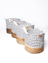 Raffia Round Basket