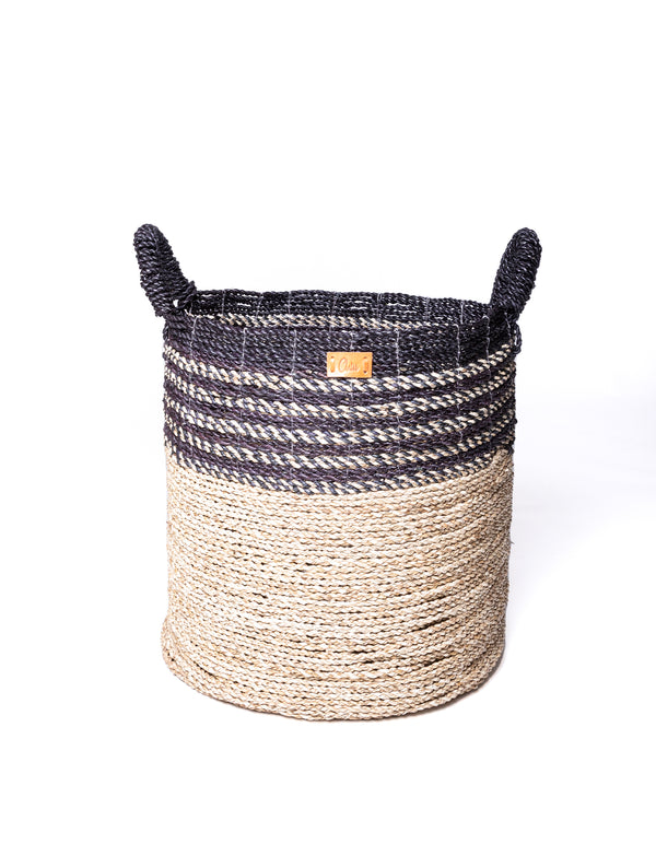Seagrass Raffia Round Basket
