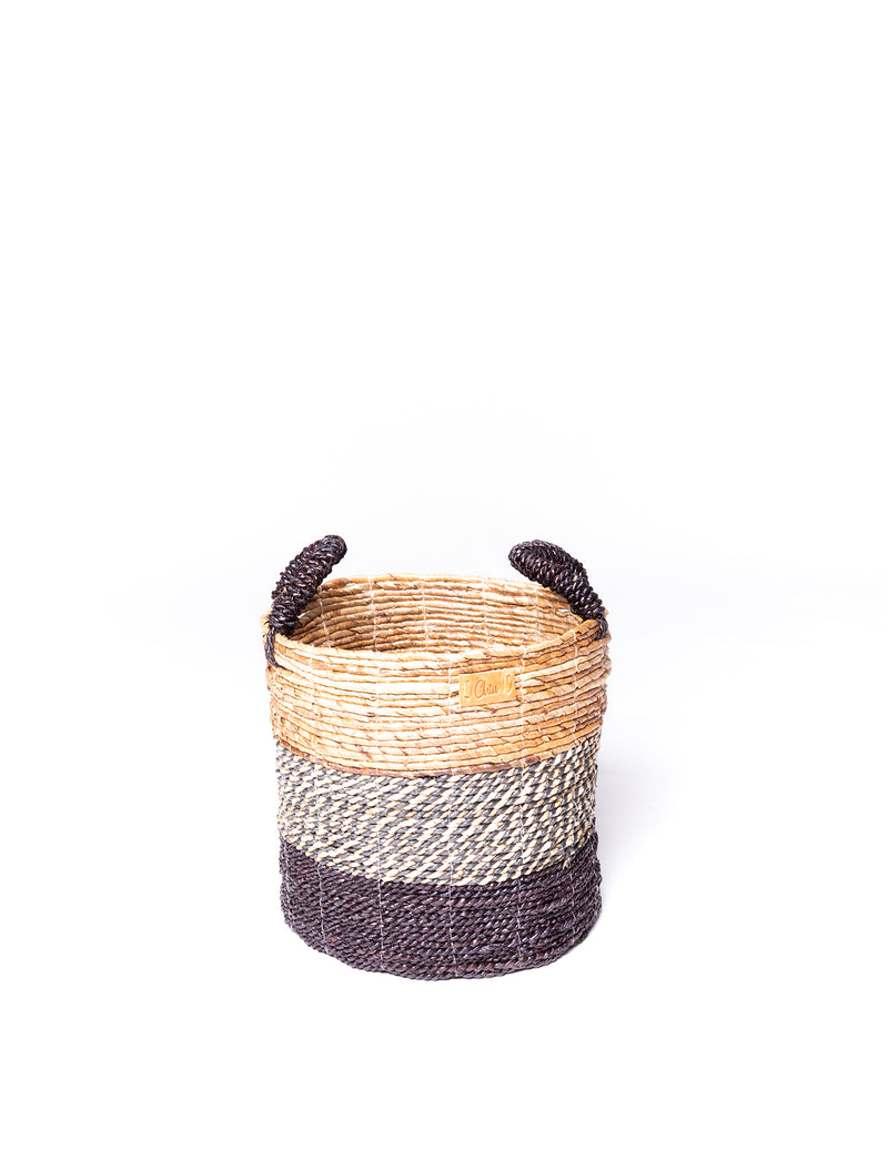 Banana Seagrass Round Basket